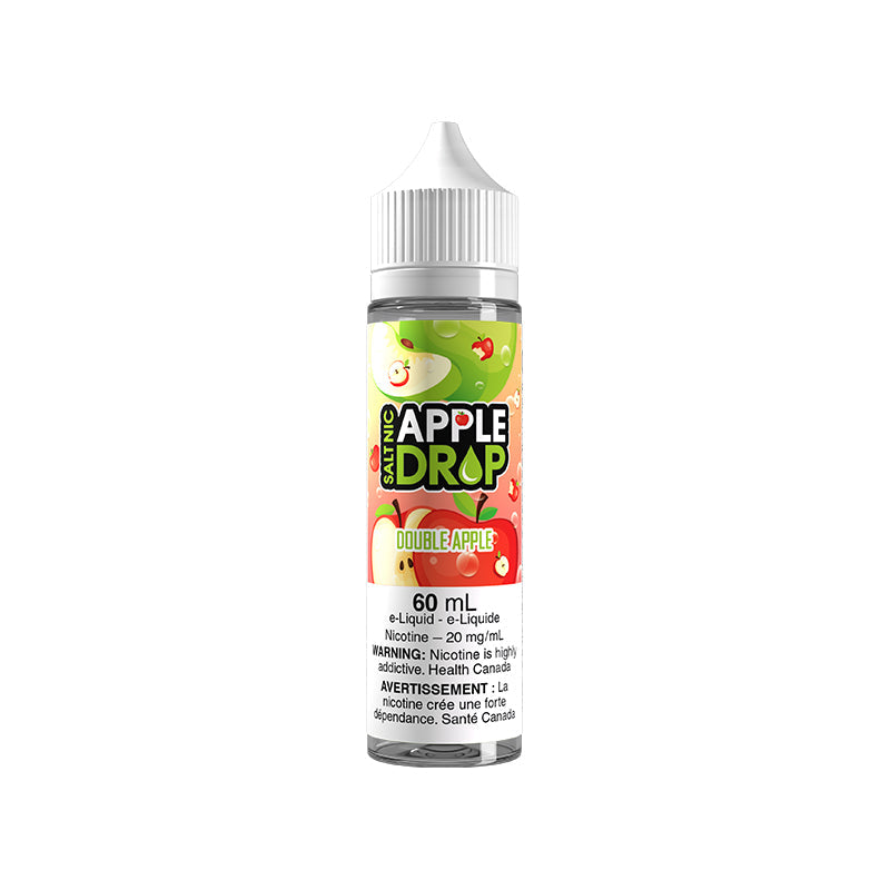 Double Apple By Apple Drop 60ML Salt E-liquid | The Vape Mart