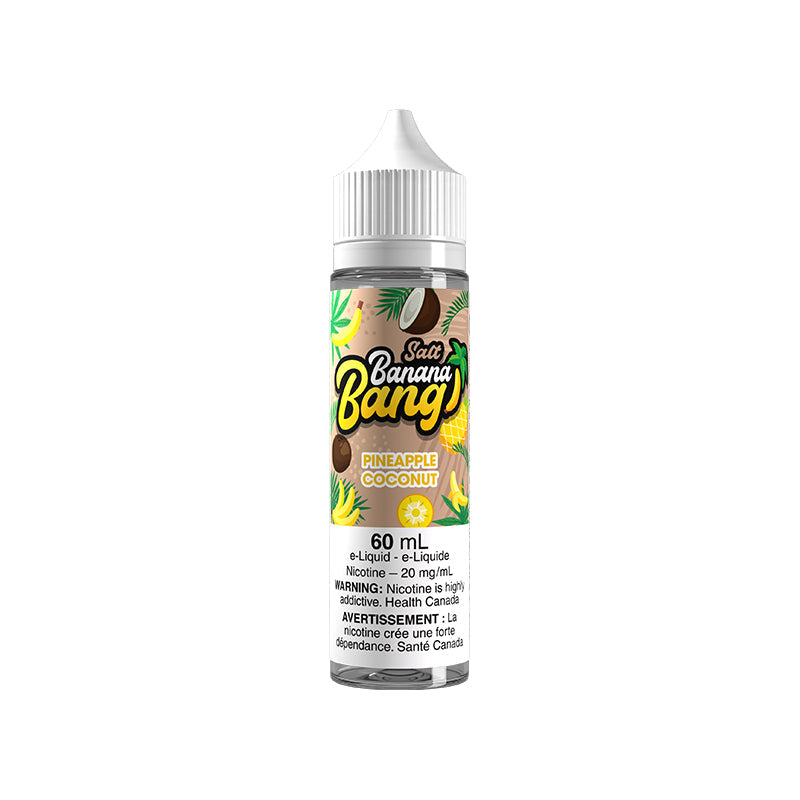 Pineapple Coconut By Banana Bang 60ML Salt E-liquid | The Vape Mart