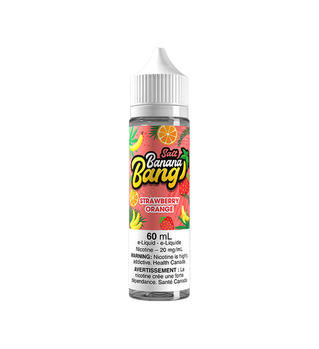 Strawberry Orange By Banana Bang 60ML Salt E-liquid | The Vape Mart
