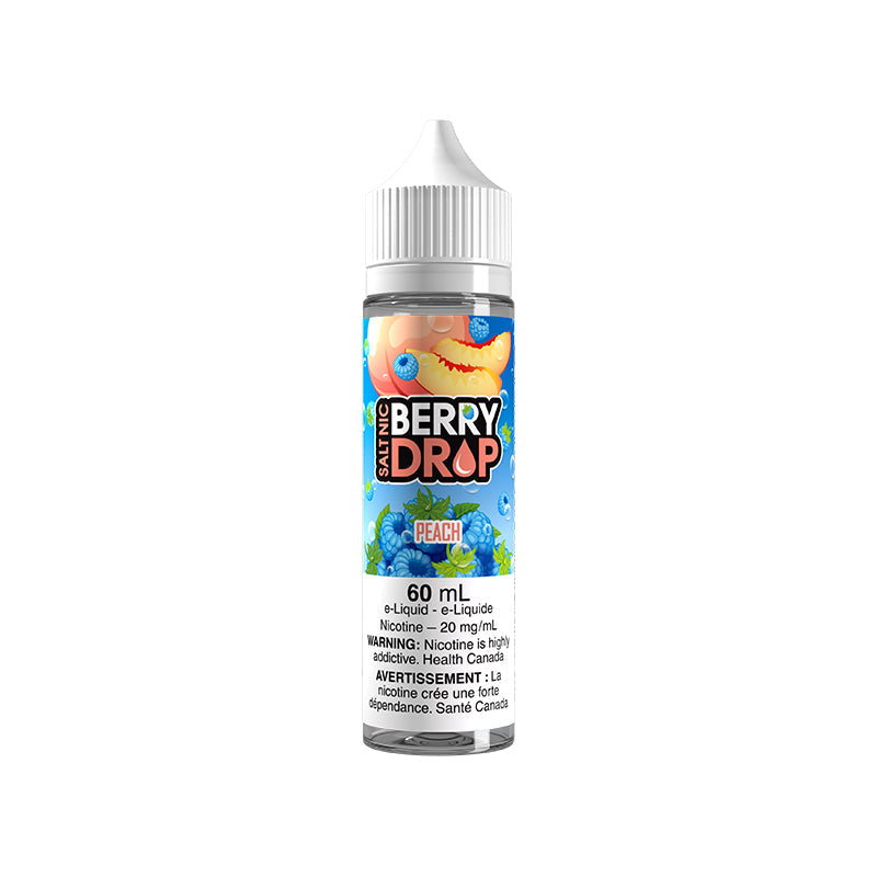 Peach By Berry Drop 60mL Salt E-liquid | The Vape Mart