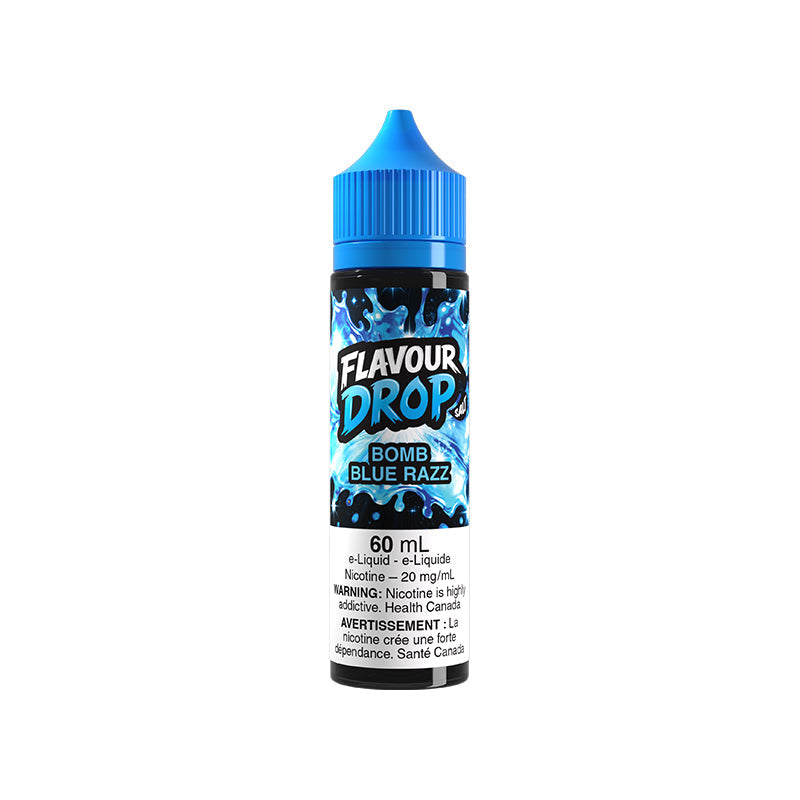 BOMB BLUE RAZZ BY FLAVOUR DROP 60ML SALT