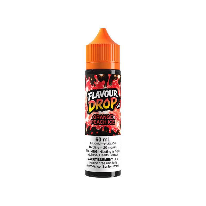 ORANGE PEACH ICE BY FLAVOUR DROP 60ML SALT