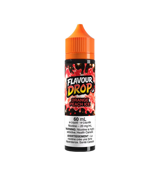 ORANGE PEACH ICE BY FLAVOUR DROP 60ML SALT