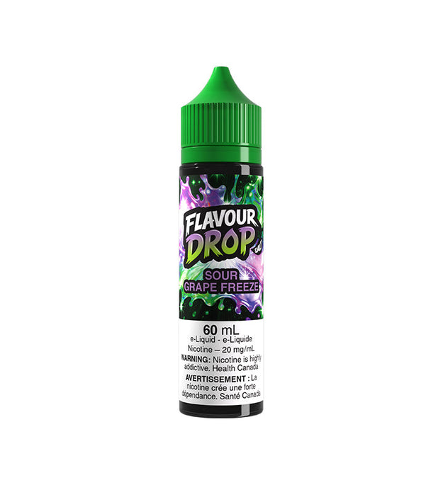 SOUR GRAPE FREEZE BY FLAVOUR DROP 60ML SALT