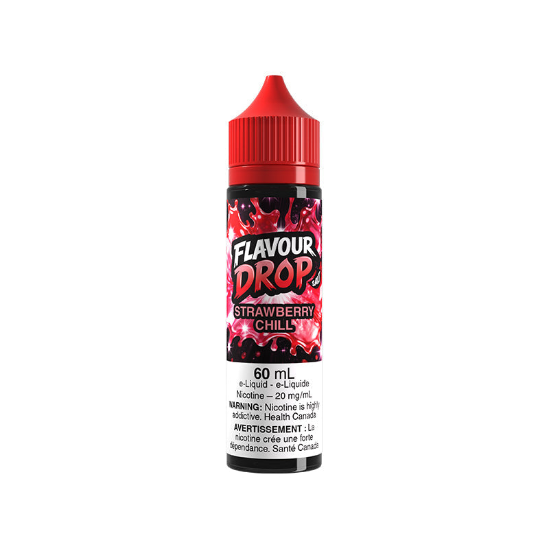 STRAWBERRY CHILL BY FLAVOUR DROP 60ML SALT
