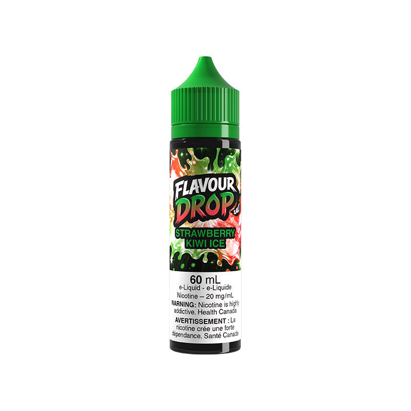 STRAWBERRY KIWI ICE BY FLAVOUR DROP 60ML SALT