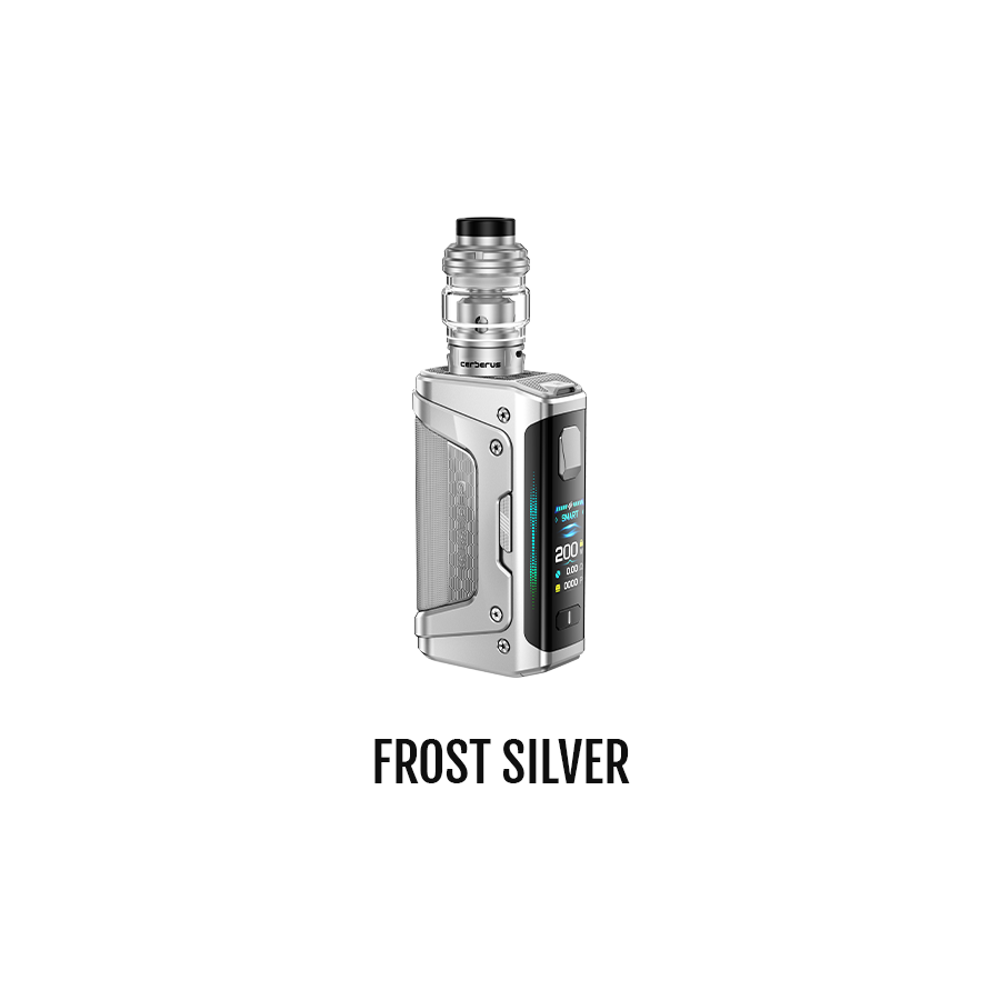 GEEKVAPE AEGIS LEGEND 5 STARTER KIT FROST SILVER