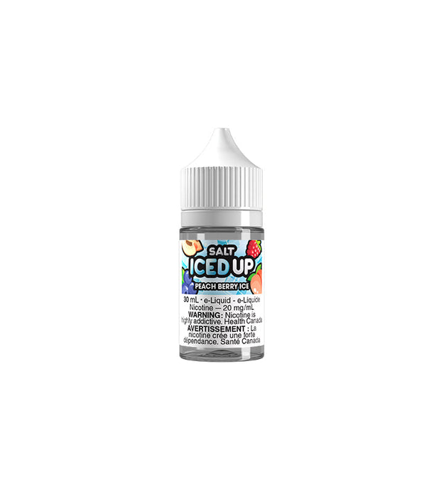 PEACH BERRY ICE BY ICED UP SALT