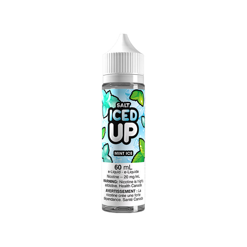Mint Ice By Iced Up 60ML Salt E-liquid | The Vape Mart
