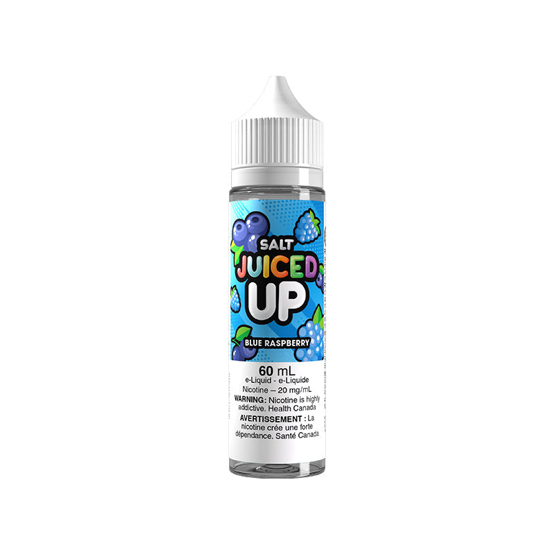 Blue Raspberry By Juiced Up 60ML Salt E-liquid | The Vape Mart
