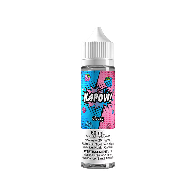 Cloudy By Kapow 60mL Salt E-liquid | The Vape Mart