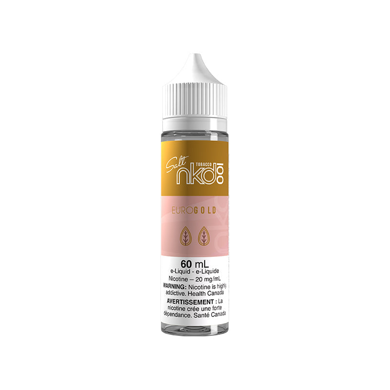 Euro Gold By Naked100 60mL Salt E-liquid | The Vape Mart