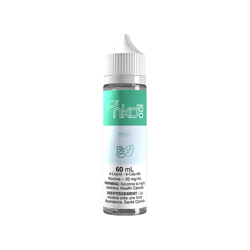 Mint By Naked100 60mL Salt E-liquid | The Vape Mart
