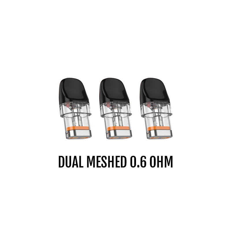 SMOK NOVO SLR 2.0 REPLACEMENT POD (3 PACK) CRC DUAL MESHED 0.6 OHM