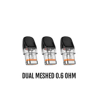 SMOK NOVO SLR 2.0 REPLACEMENT POD (3 PACK) CRC DUAL MESHED 0.6 OHM