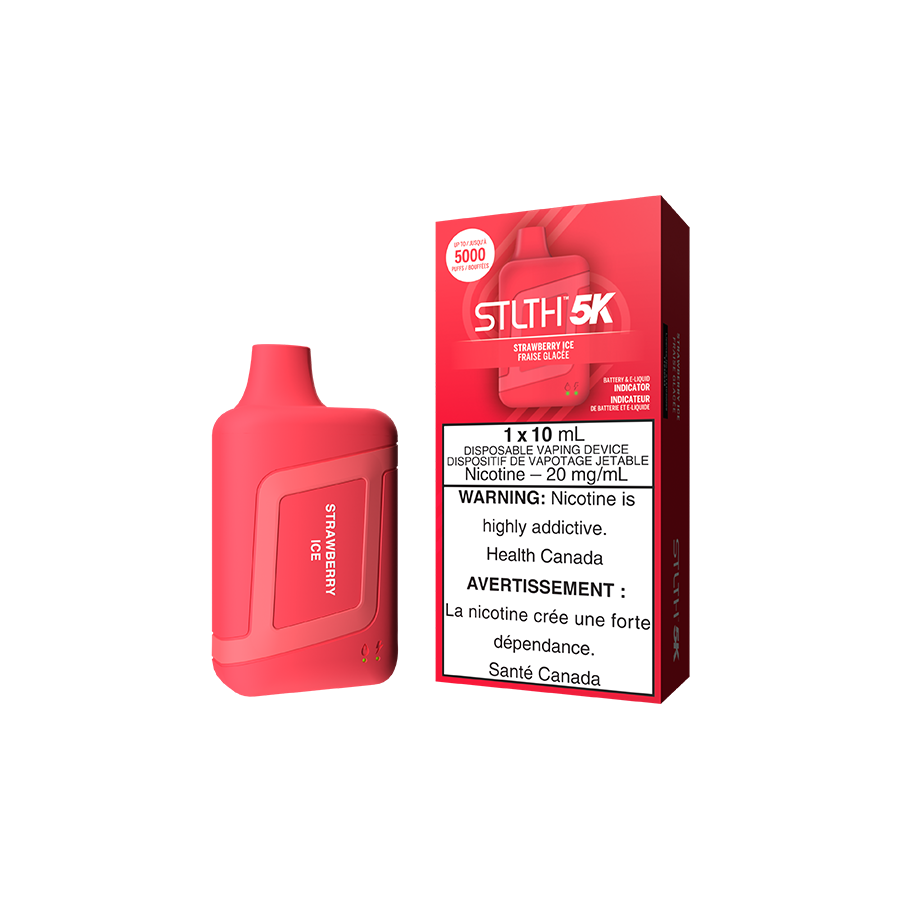 STLTH 5K DISPOSABLE - STRAWBERRY ICE