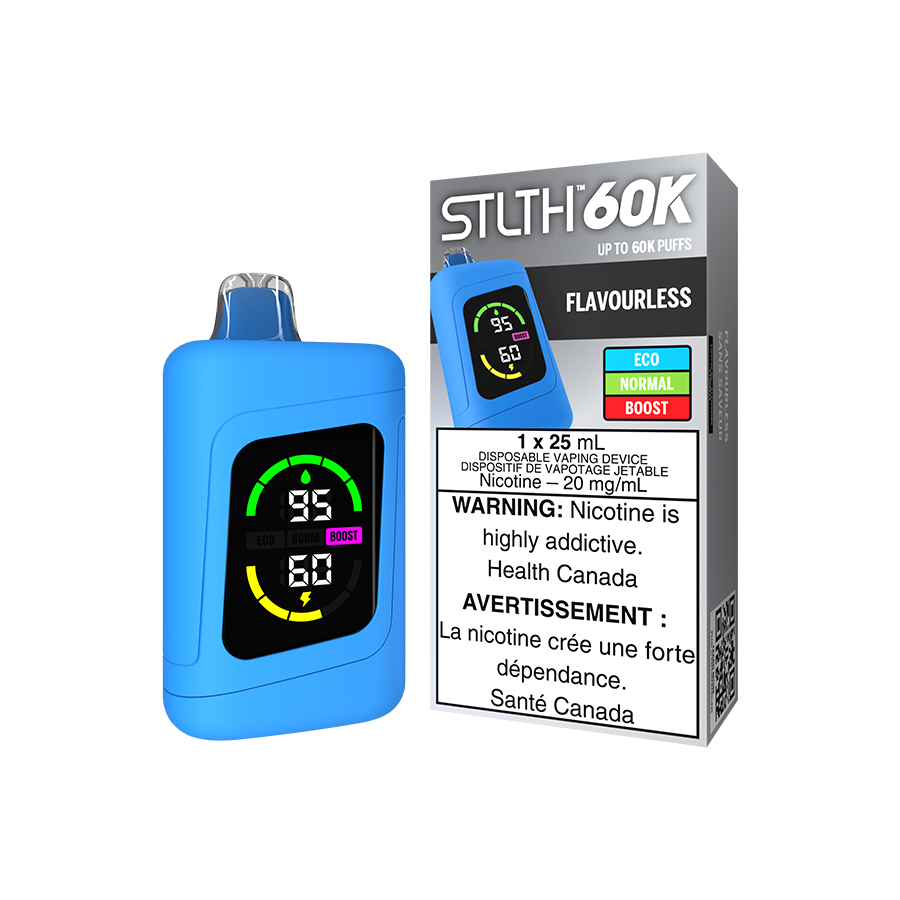 STLTH 60K DISPOSABLE VAPE FLAVOURLESS