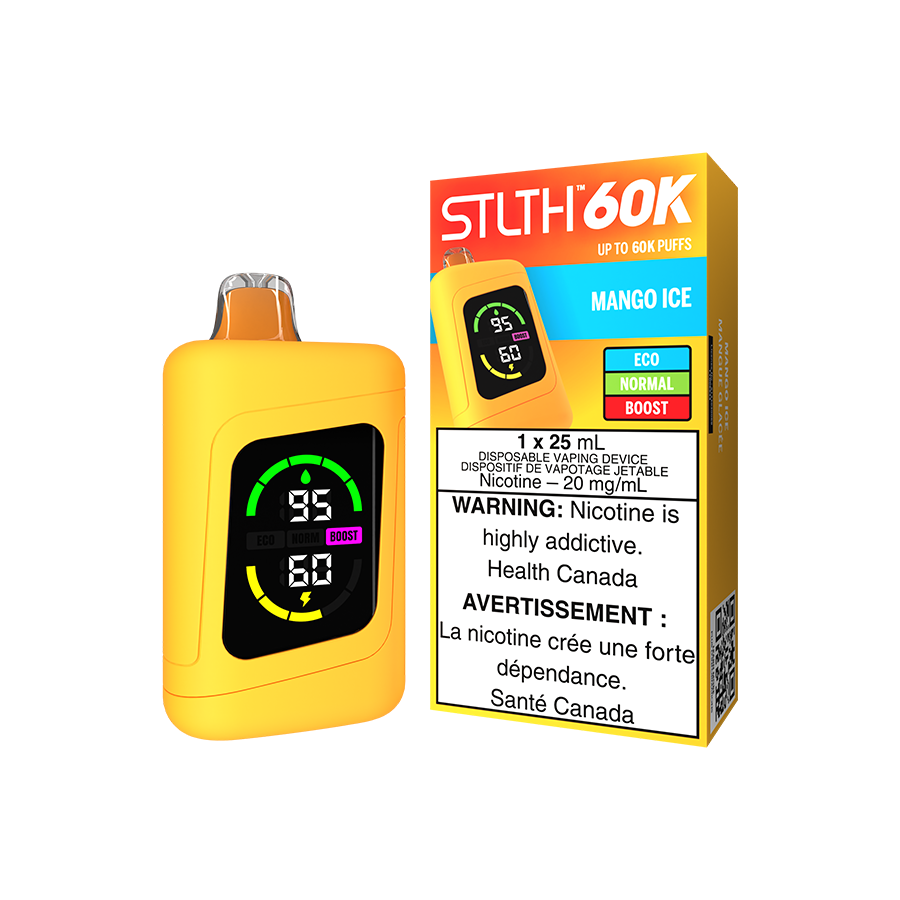 STLTH 60K DISPOSABLE VAPE MANGO ICE