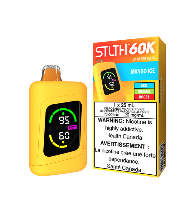 STLTH 60K DISPOSABLE VAPE MANGO ICE
