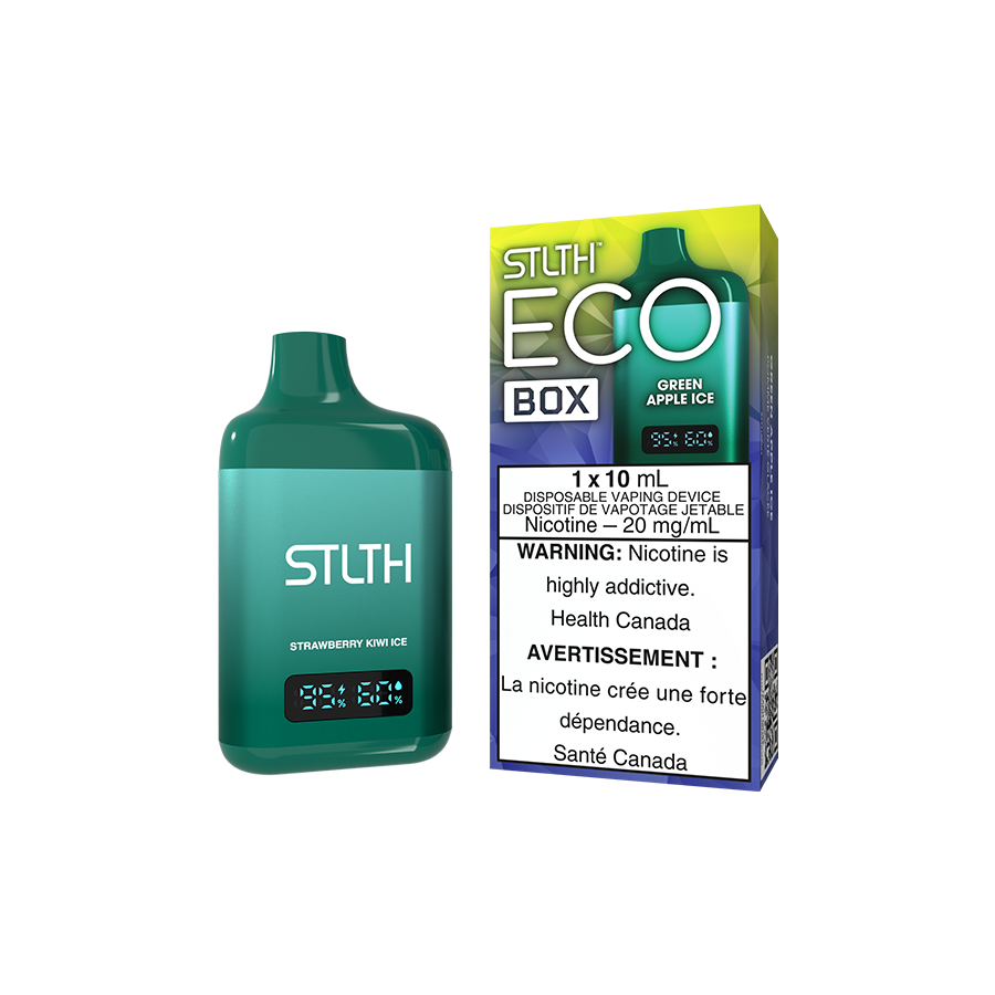 STLTH ECO BOX DISPOSABLE GREEN APPLE ICE