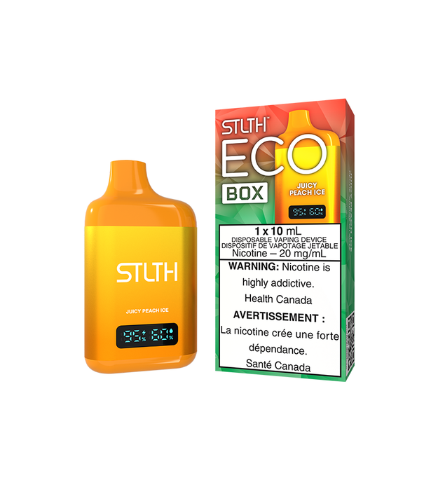 STLTH ECO BOX DISPOSABLE JUICY PEACH ICE