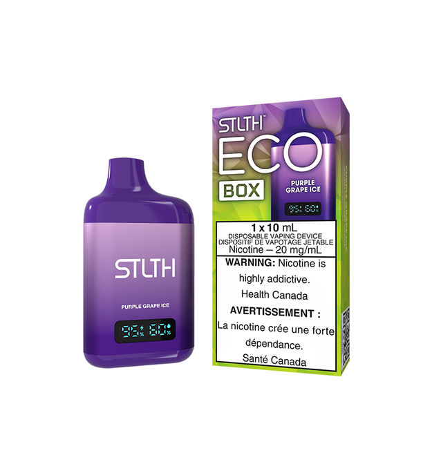 STLTH ECO BOX DISPOSABLE PURPLE GRAPE ICE