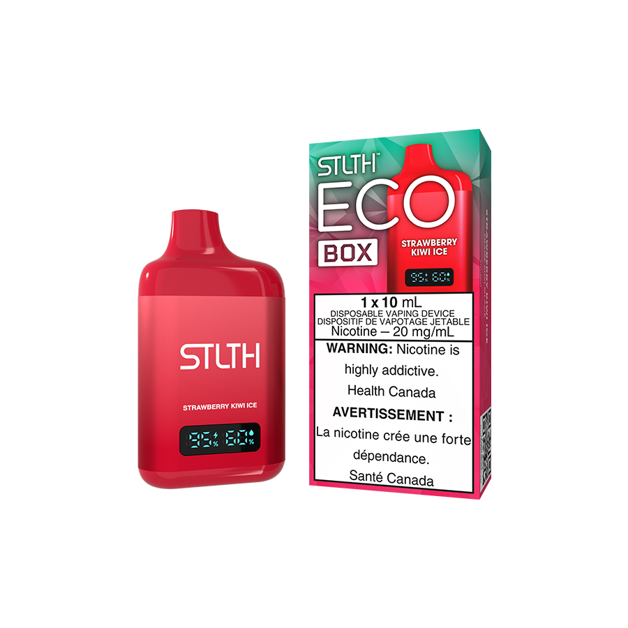 STLTH ECO BOX DISPOSABLE STRAWBERRY KIWI ICE