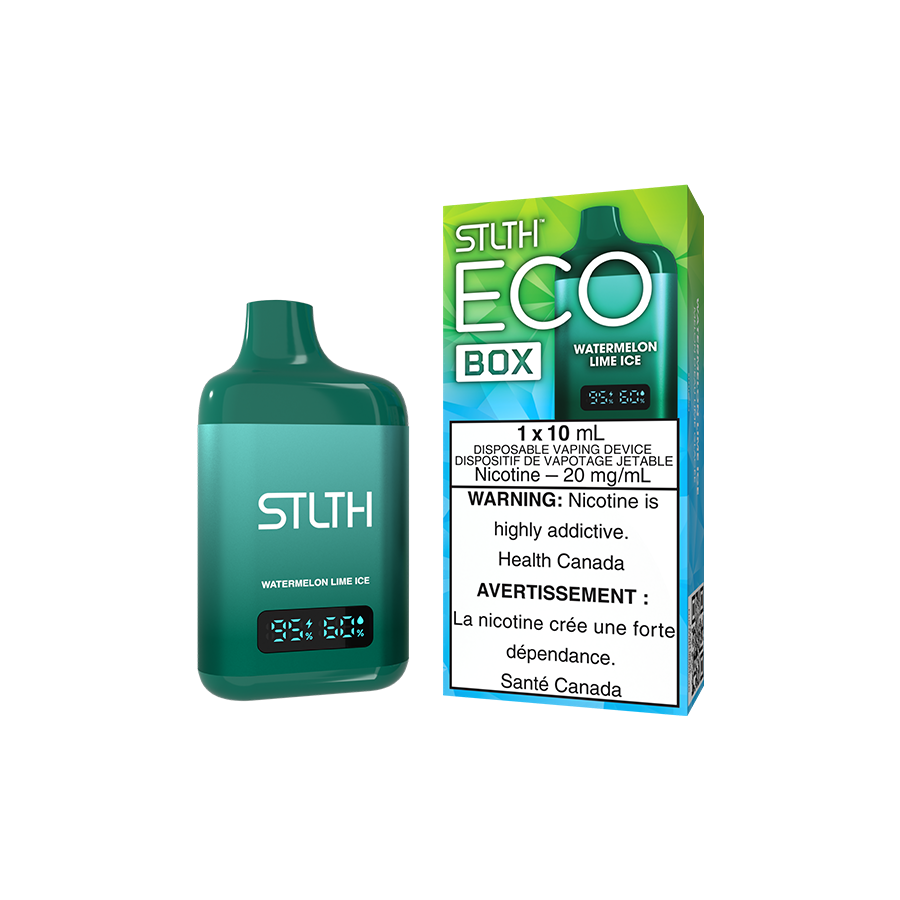 STLTH ECO BOX DISPOSABLE WATERMELON LIME ICE