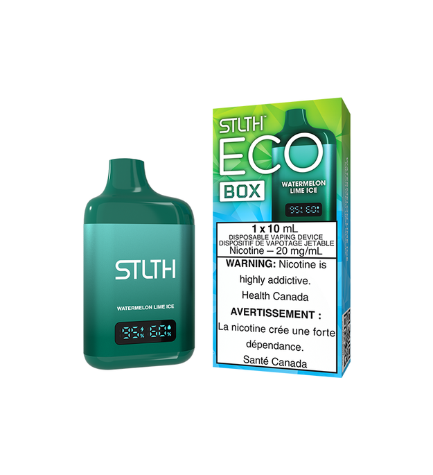 STLTH ECO BOX DISPOSABLE WATERMELON LIME ICE