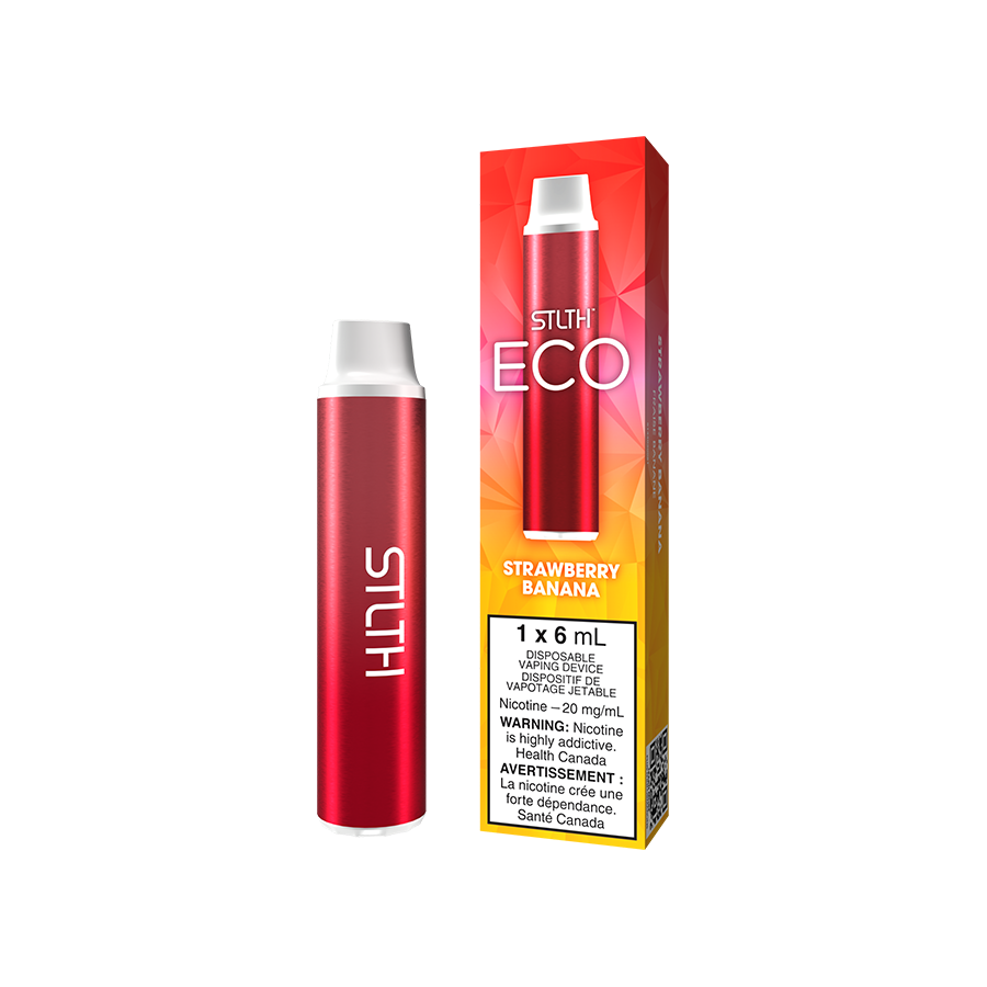 STLTH ECO DISPOSABLE STRAWBERRY BANANA