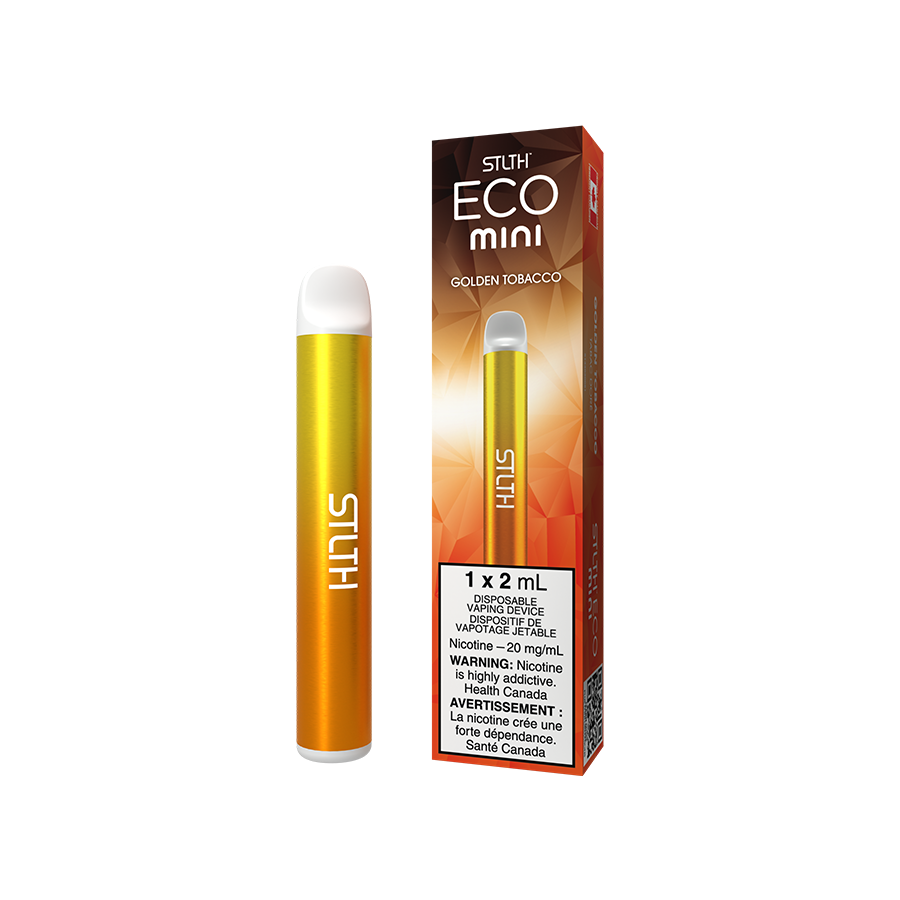 STLTH ECO MINI DISPOSABLE - GOLDEN TOBACCO