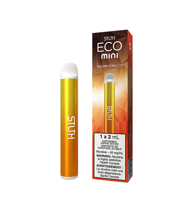STLTH ECO MINI DISPOSABLE - GOLDEN TOBACCO