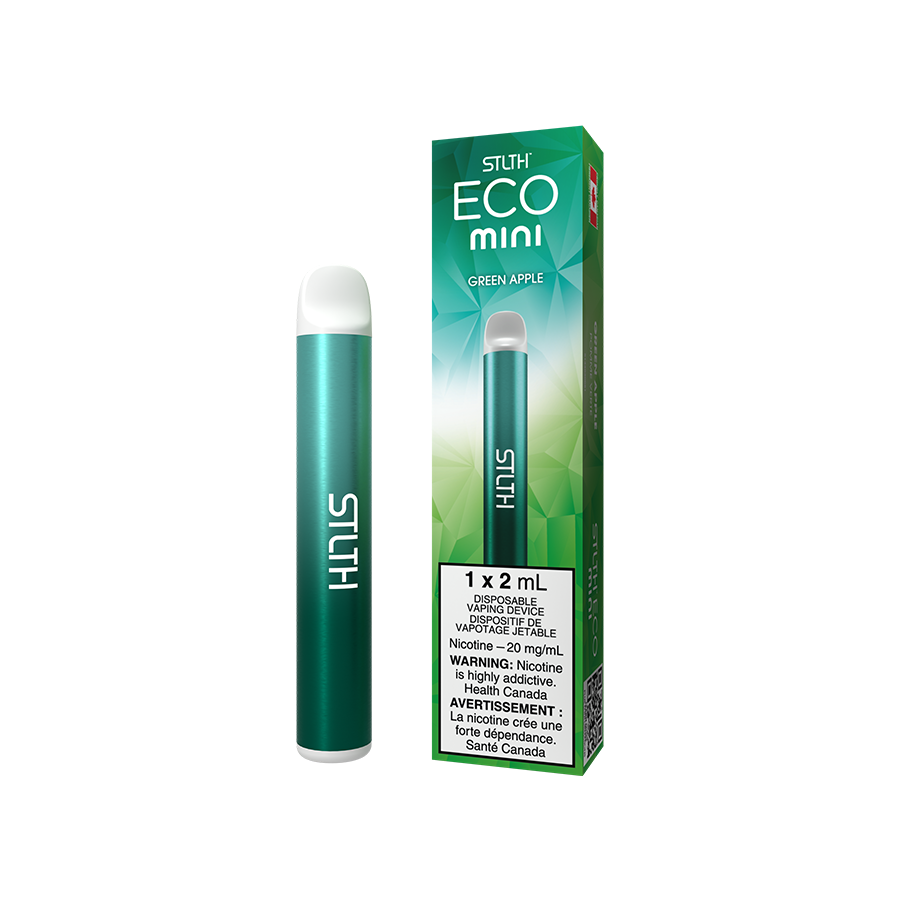 STLTH ECO MINI DISPOSABLE - GREEN APPLE