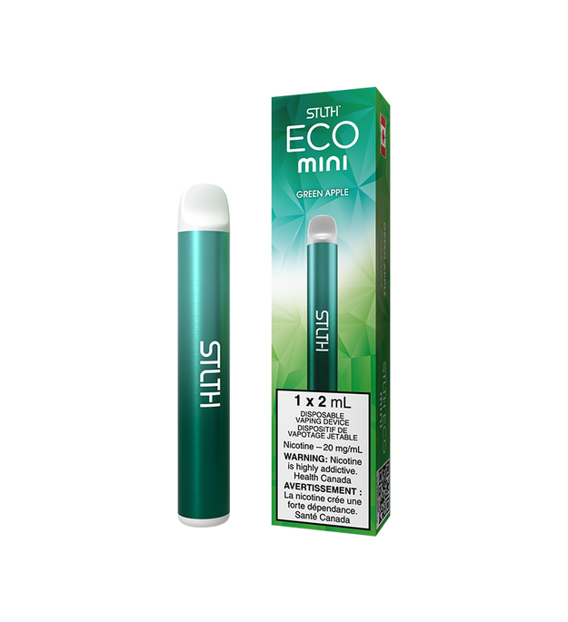 STLTH ECO MINI DISPOSABLE - GREEN APPLE