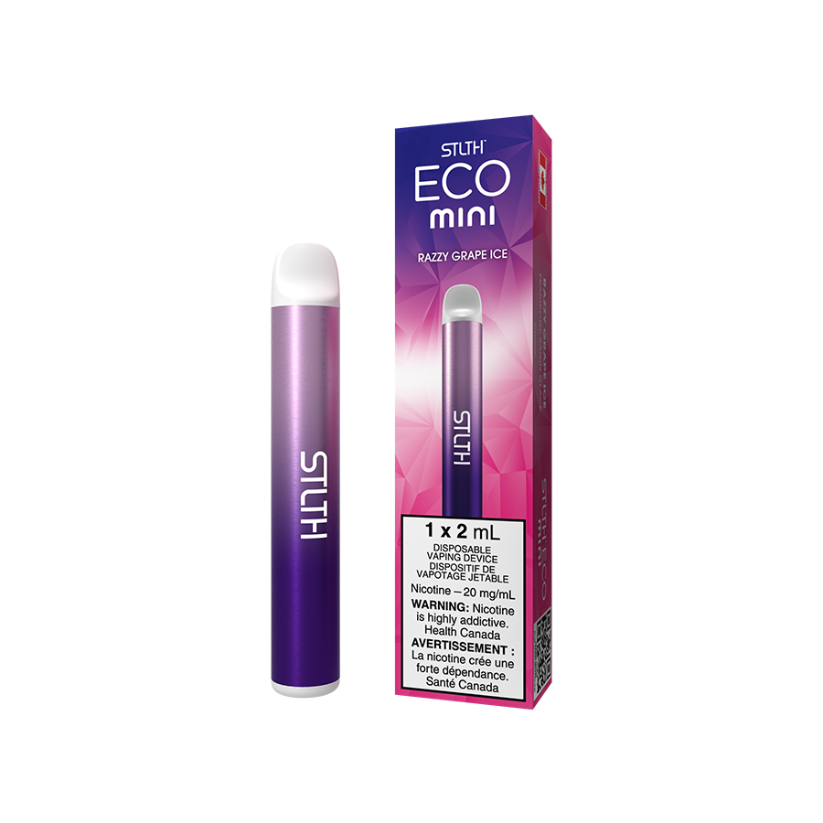 STLTH ECO MINI DISPOSABLE - RAZZY GRAPE ICE