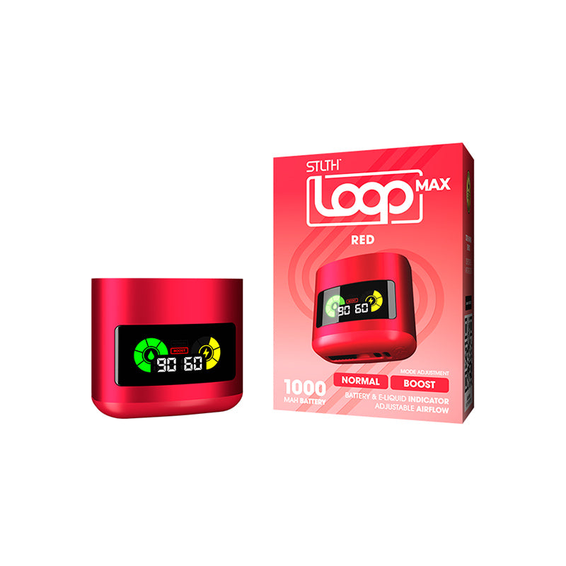 STLTH LOOP MAX CLOSED POD DEVICE RED