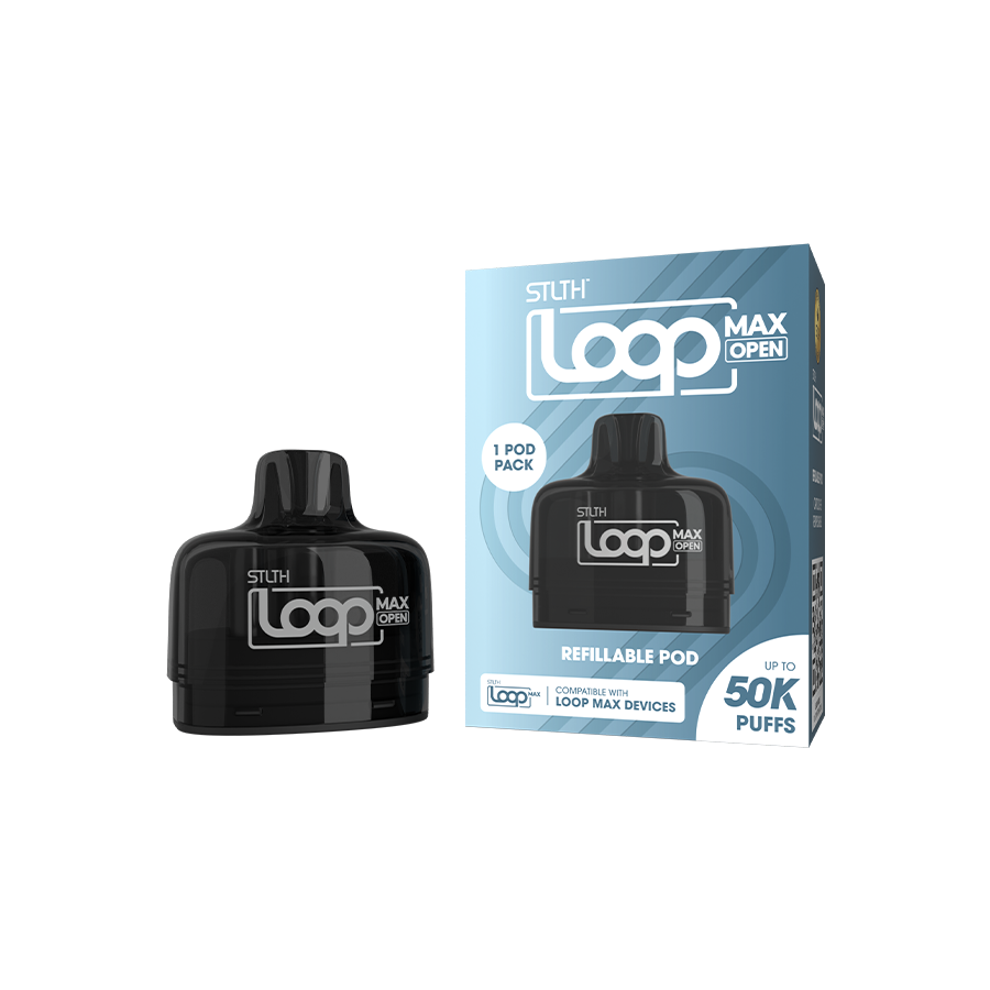 STLTH LOOP MAX OPEN REPLACEMENT POD PACK CRC