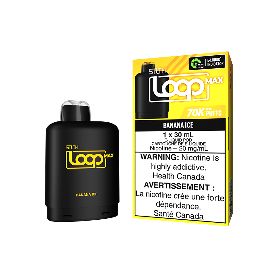 STLTH LOOP MAX POD PACK BANANA ICE