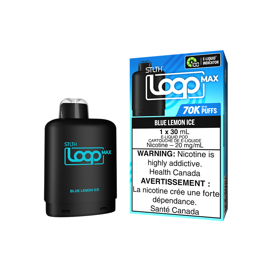 STLTH LOOP MAX POD PACK BLUE LEMON ICE