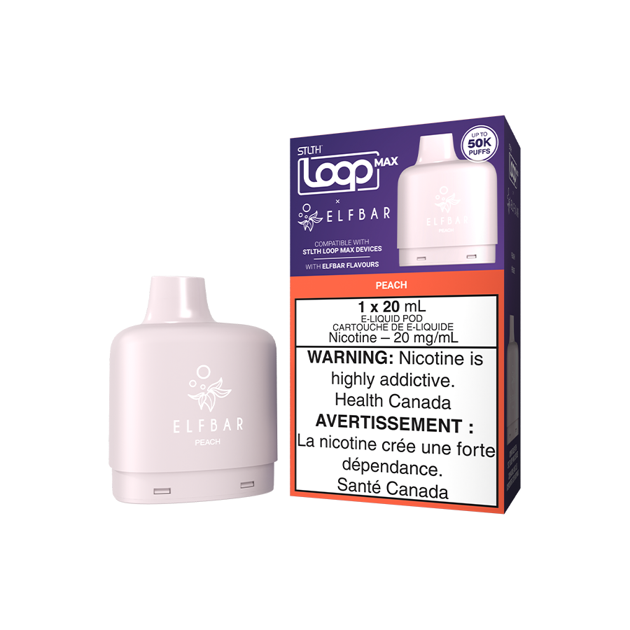 STLTH Loop Max x Elfbar Pod Pack Peach