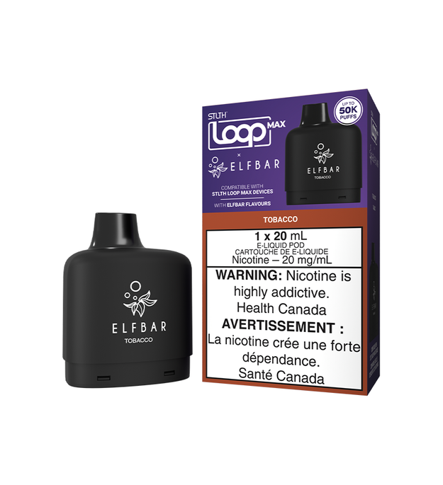 STLTH Loop Max x Elfbar Pod Pack Tobacco