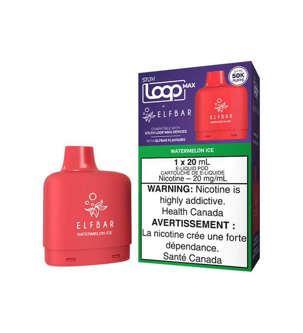 STLTH Loop Max x Elfbar Pod Pack Watermelon Ice