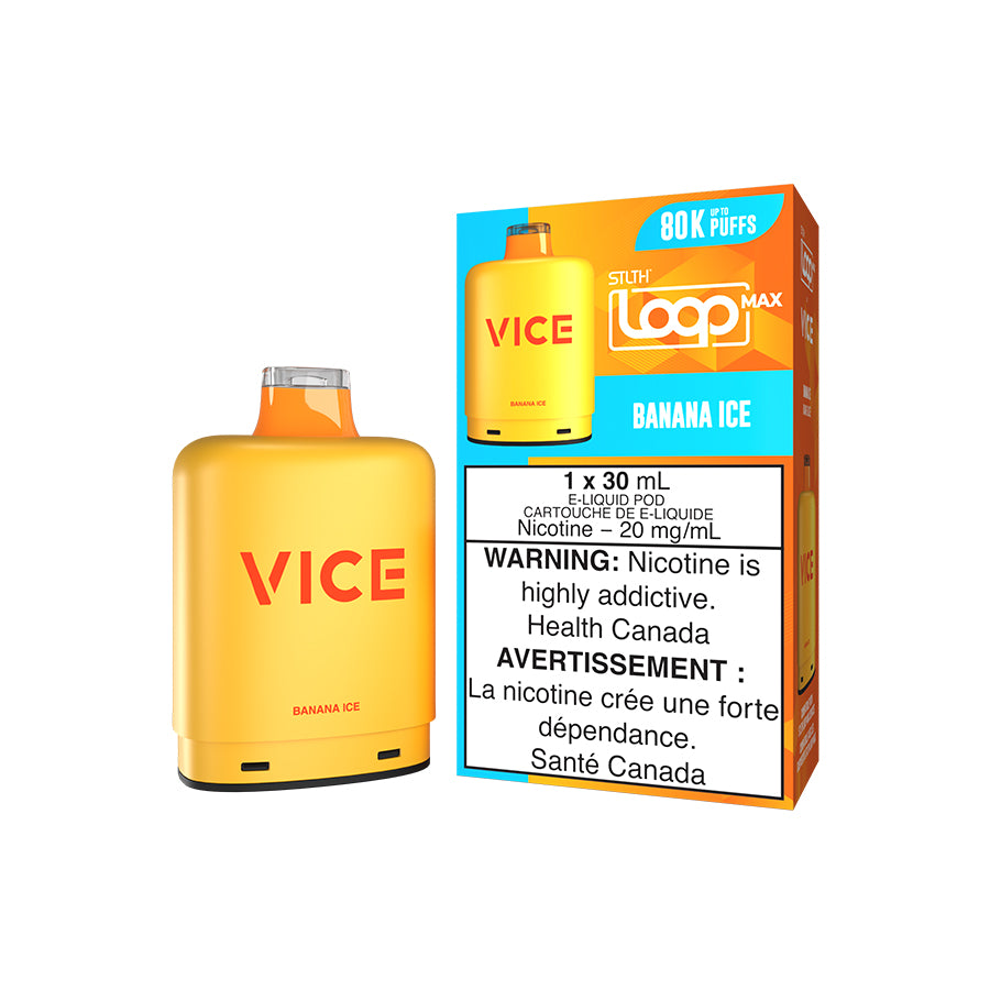 STLTH LOOP MAX X VICE POD BANANA ICE