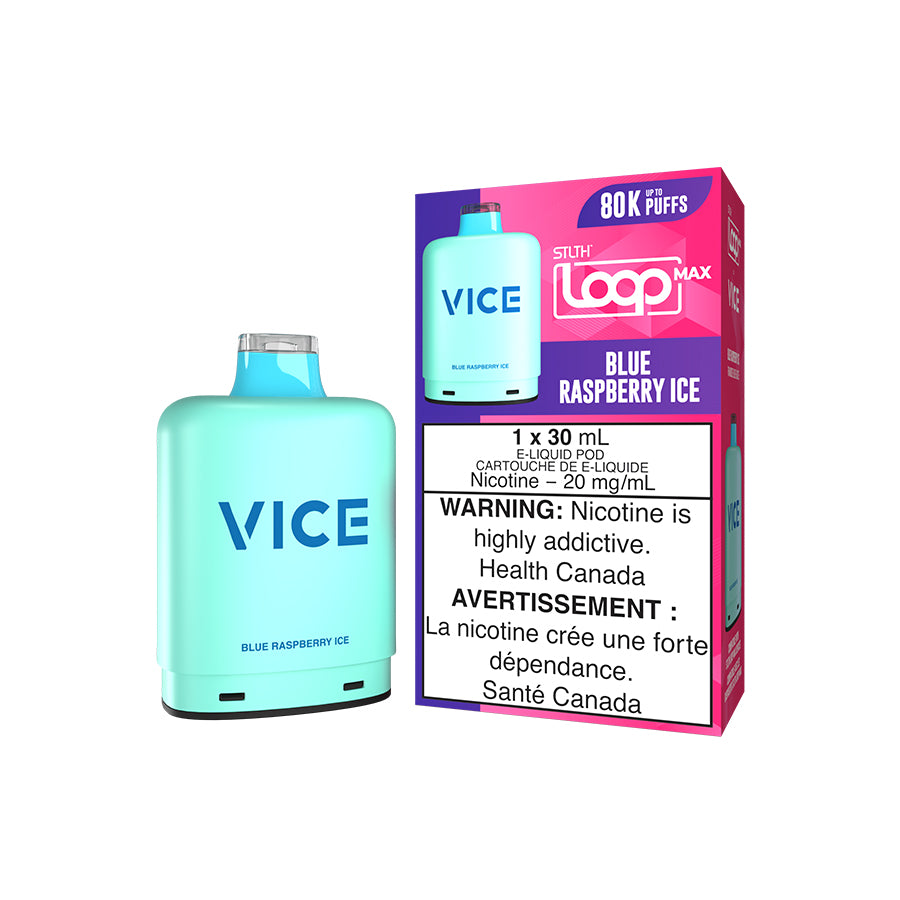 STLTH LOOP MAX X VICE POD BLUE RASPBERRY ICE