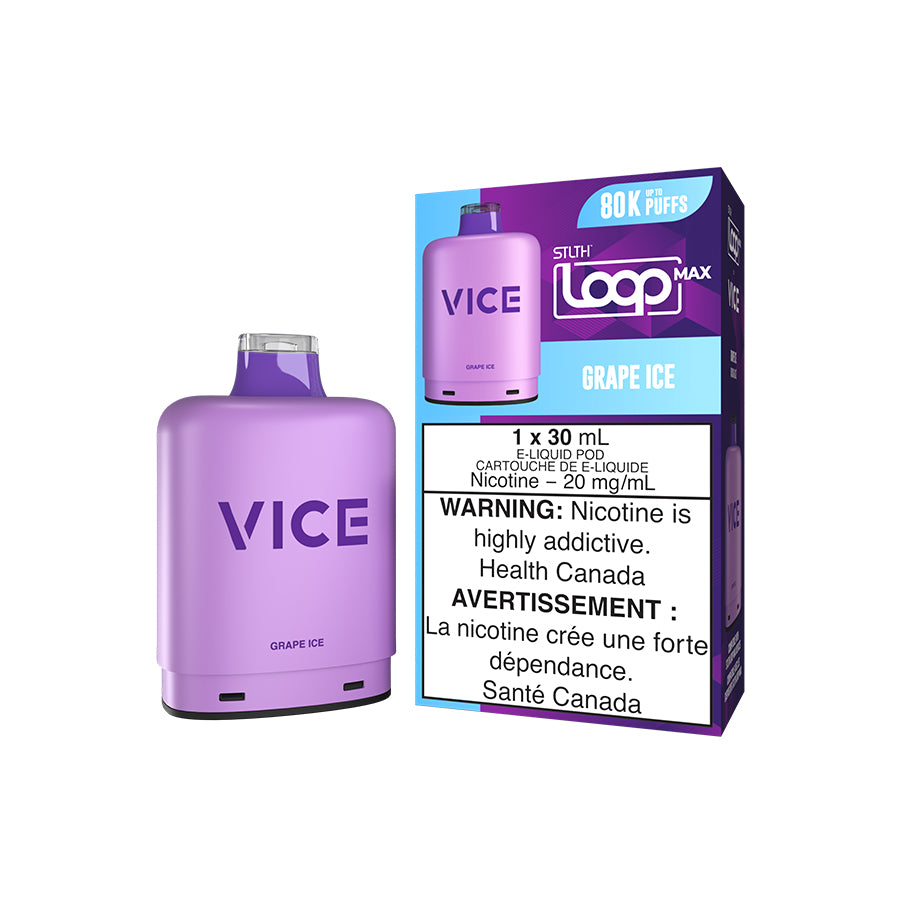 STLTH LOOP MAX X VICE POD GRAPE ICE