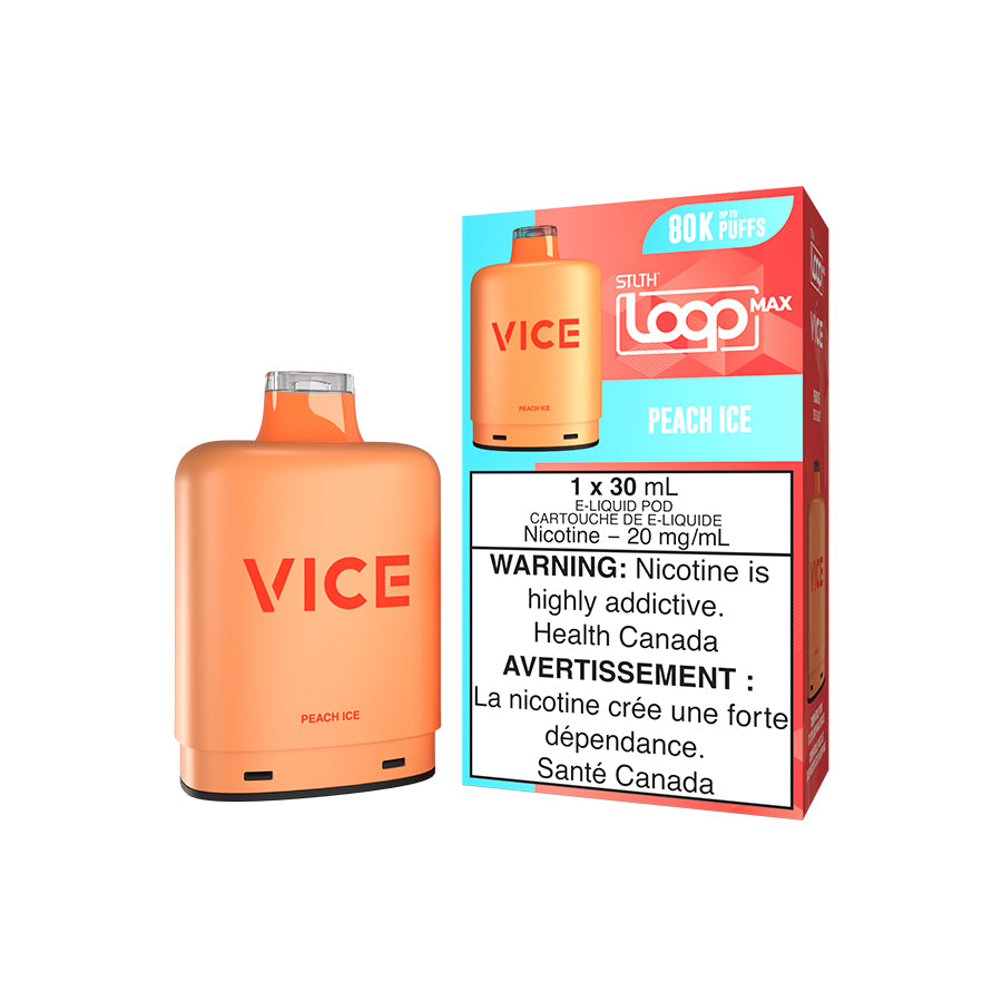 STLTH LOOP MAX X VICE POD PEACH ICE
