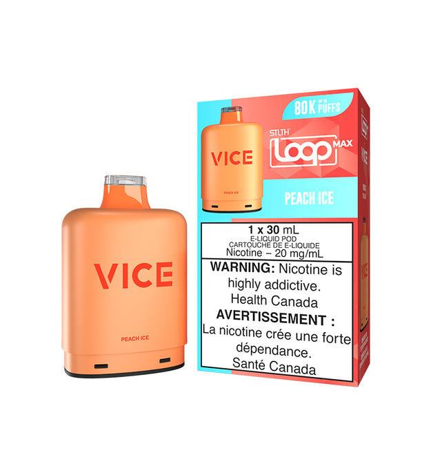 STLTH LOOP MAX X VICE POD PEACH ICE