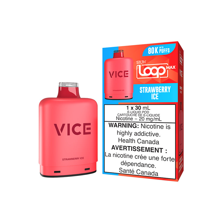 STLTH LOOP MAX X VICE POD STRAWBERRY ICE