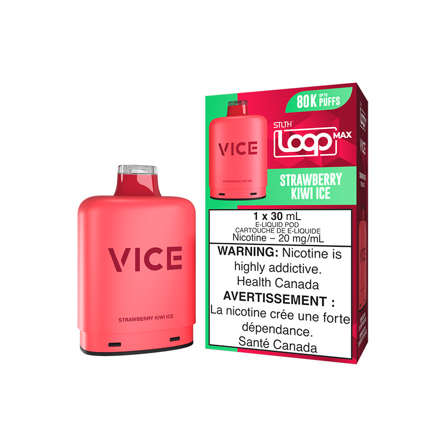 STLTH LOOP MAX X VICE POD STRAWBERRY KIWI ICE
