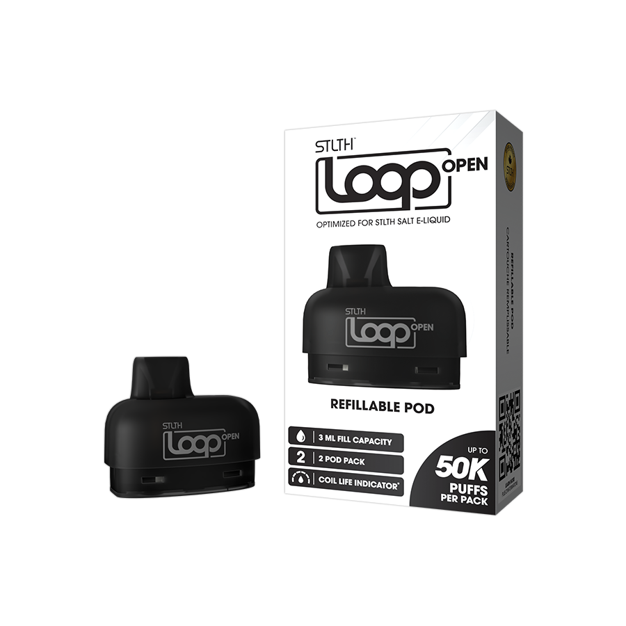 STLTH LOOP OPEN REPLACEMENT POD PACK [CRC]